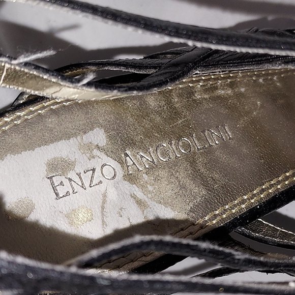 Enzo Anglioini Gladiator Sandals Size 9½ - Picture 3 of 5